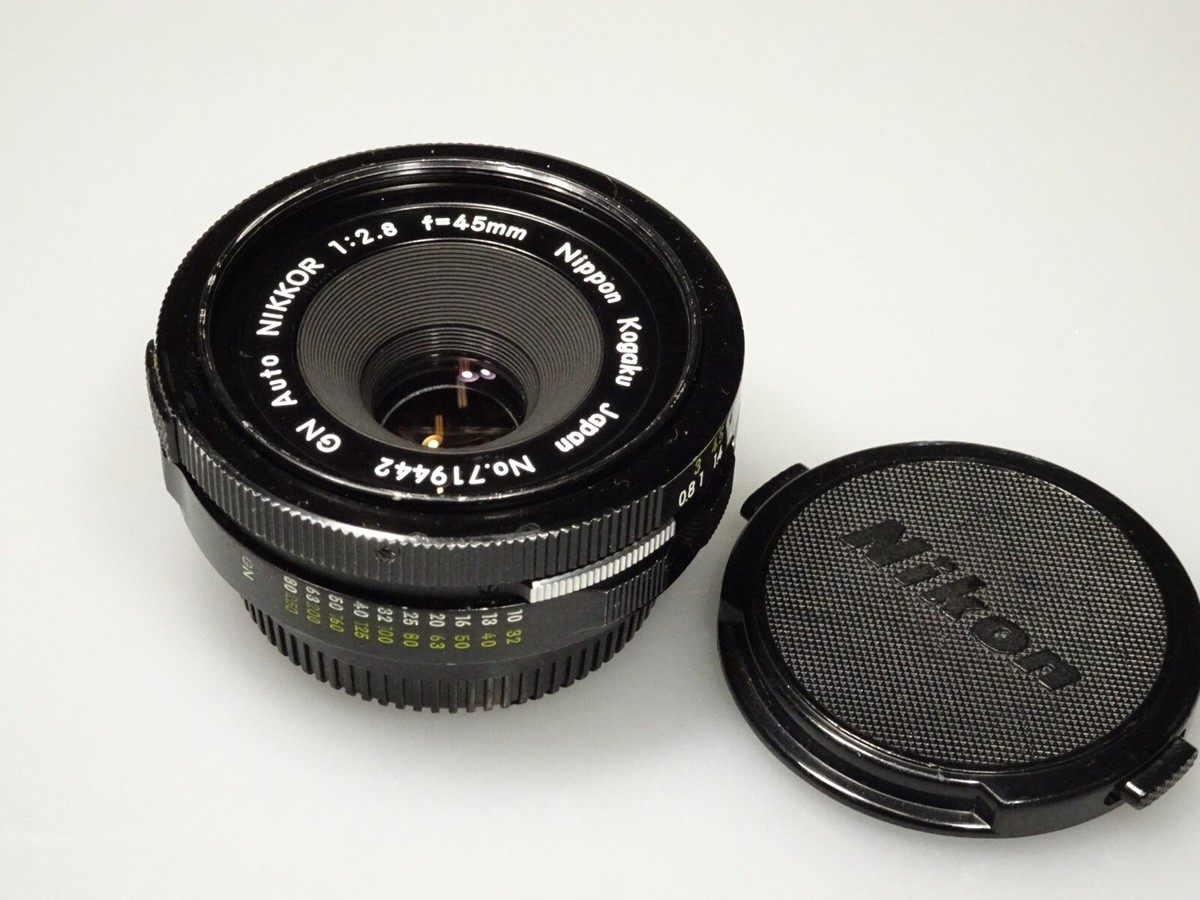ニコン GN Auto Nikkor 45mm f2.8 パンケーキ 非Ai 【公式通販】