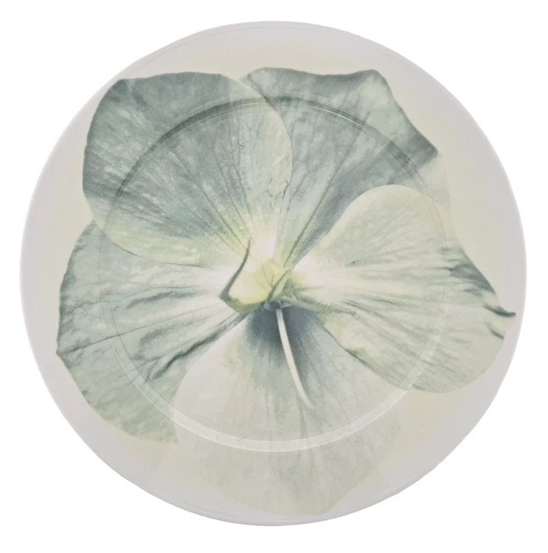 Piatto Sottopiatto in Porcellana Rosenthal Classic Fiore Verde - Plate 33 cm