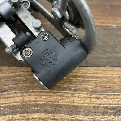 Ancien Dérailleur Arrière Simplex Longue Cage Griffe Cintre France Peugeot Tripl