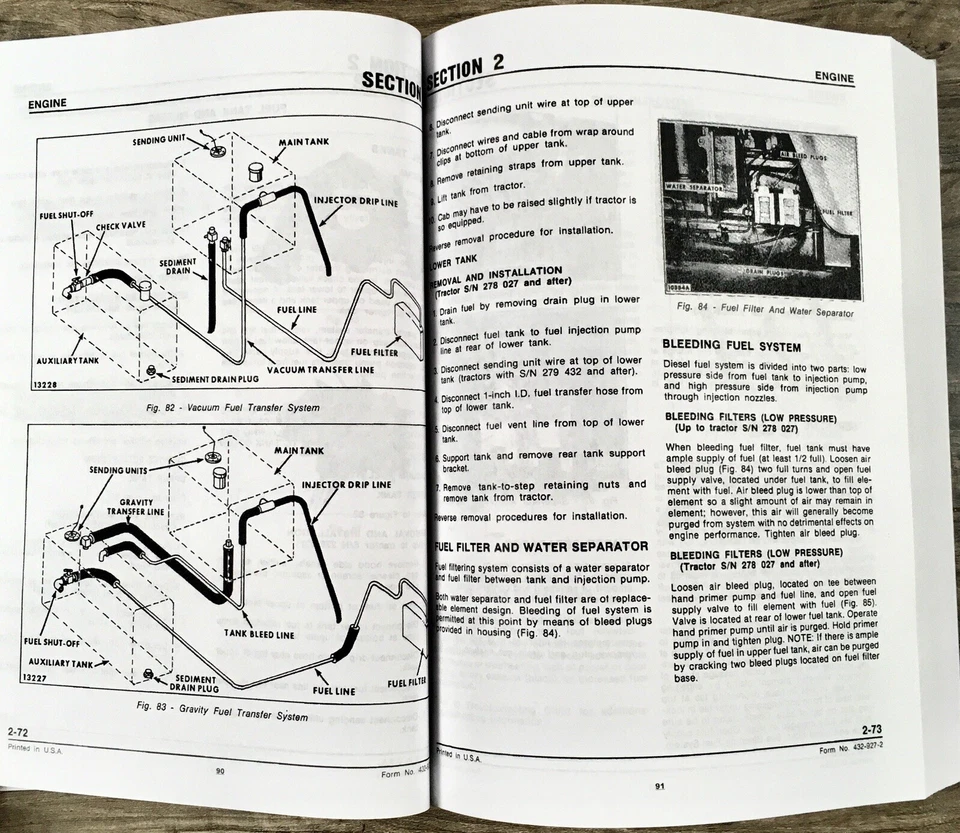White 2-180 Field Boss Tractors Service Manual Parts Operators Book Set Repair - Image 4 of 4