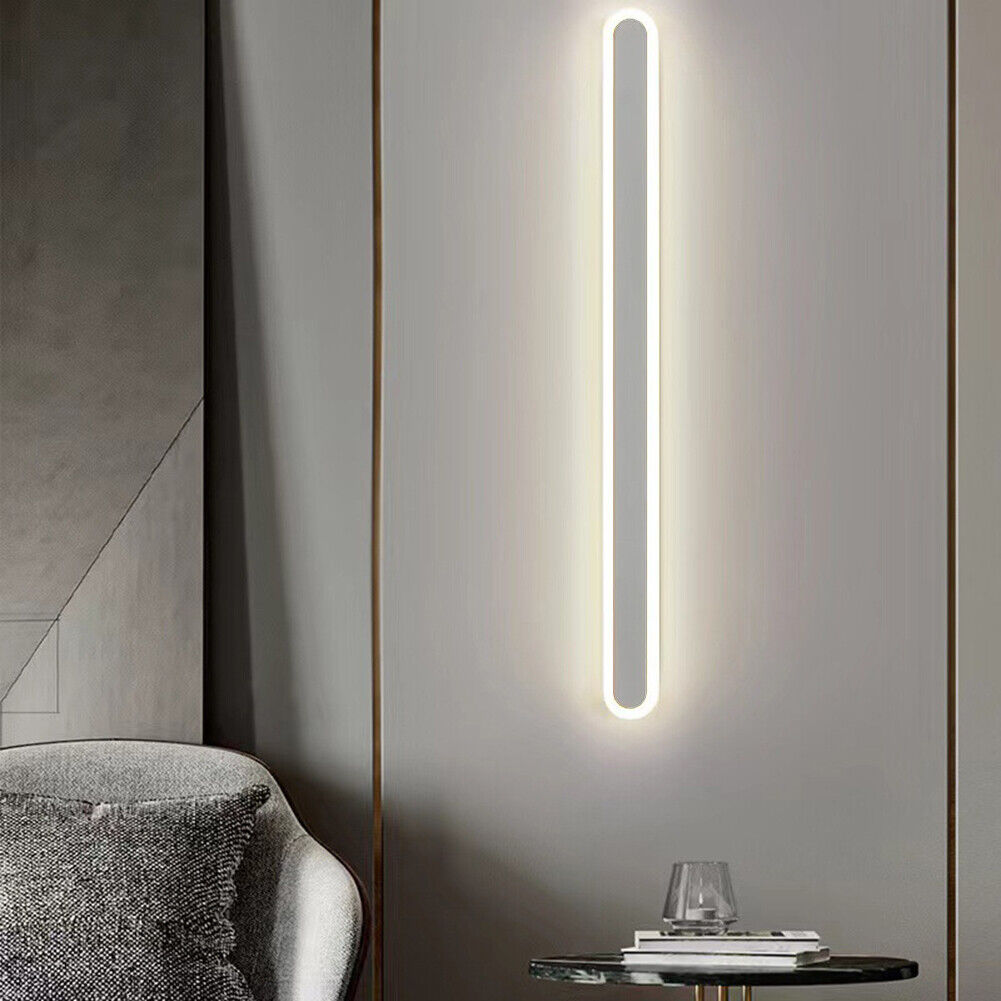 Nordic Modern Strip Wall Lamps Home Living Room Wall Aisle Lamp Porch | eBay
