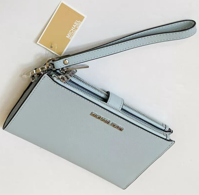 nm-808) MICHAEL KORS ダブルジップ ウォレット 財布