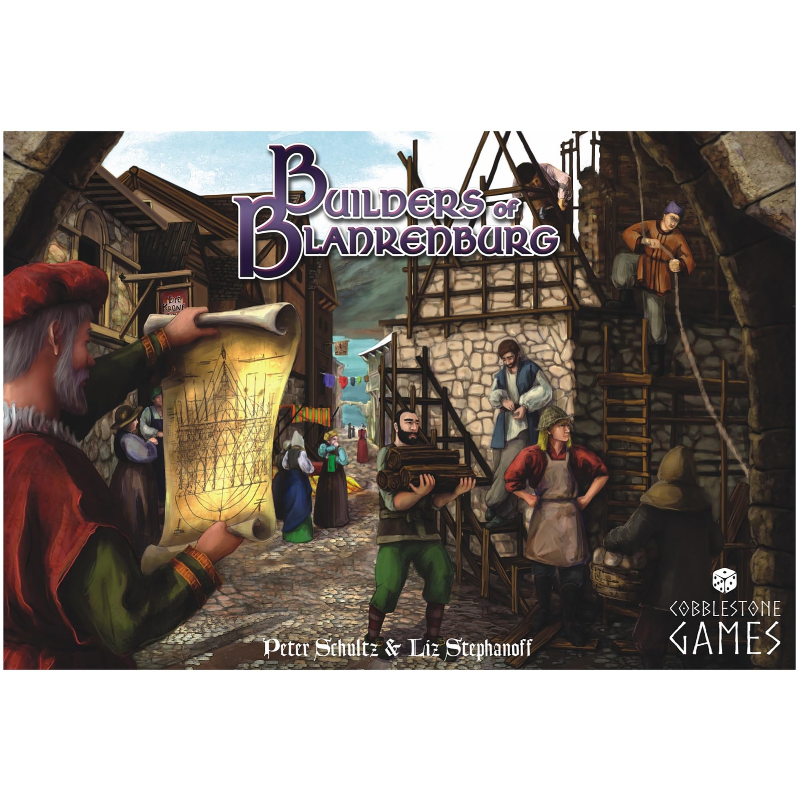 Builders of Blankenburg: 2nd Edition Board Game - Cobblestone Games, Worker Plac