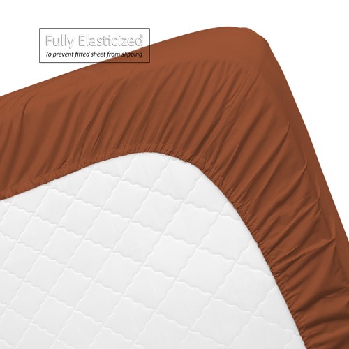Ensemble de 4 draps de lit 1800 Queen ou King ultra doux microfibre poche profonde - Photo 251/360