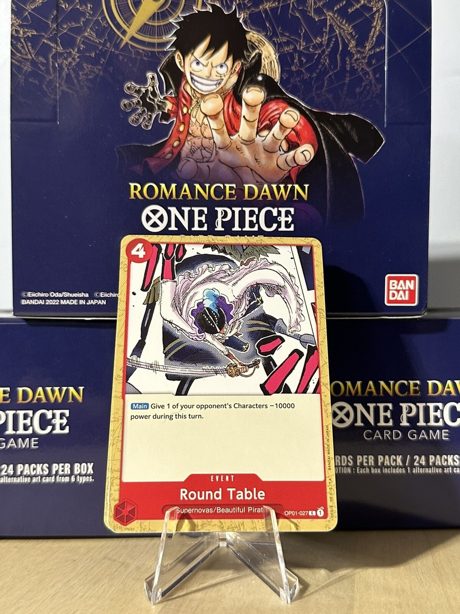 One Piece Card Game First Edition Common Set Red First Wave Never