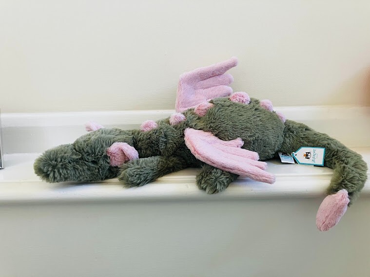 JELLYCAT MY NAME IS MALACHY DRAGON LARGE 50 CM BRAND NEW + TAGS