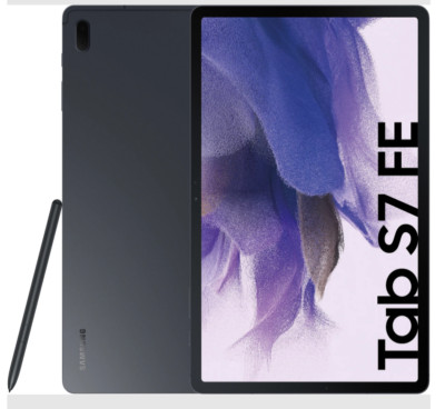 Samsung Galaxy Tab S7 Fe  12.4 ''  64GB Model SM-T733  Wi-Fi, - Black