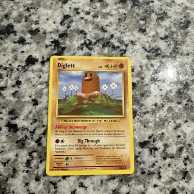 Diglett First Edition 2016 Basic Set | eBay