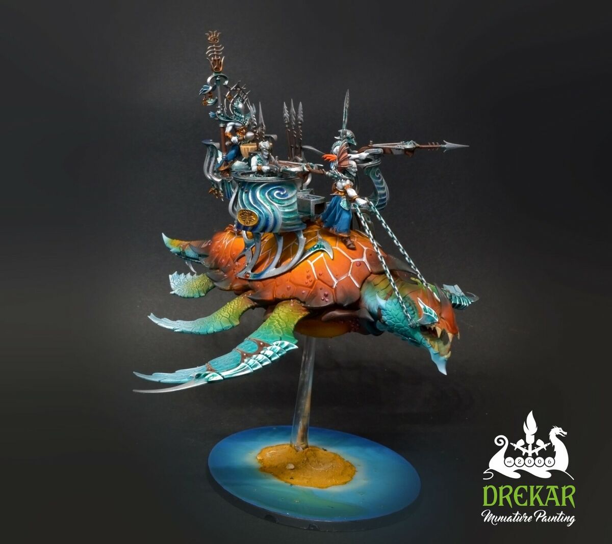 Akhelian Leviadon Idoneth Deepkin - age of sigmar Akhelian Leviadon Idoneth Deepkin - age of sigmar