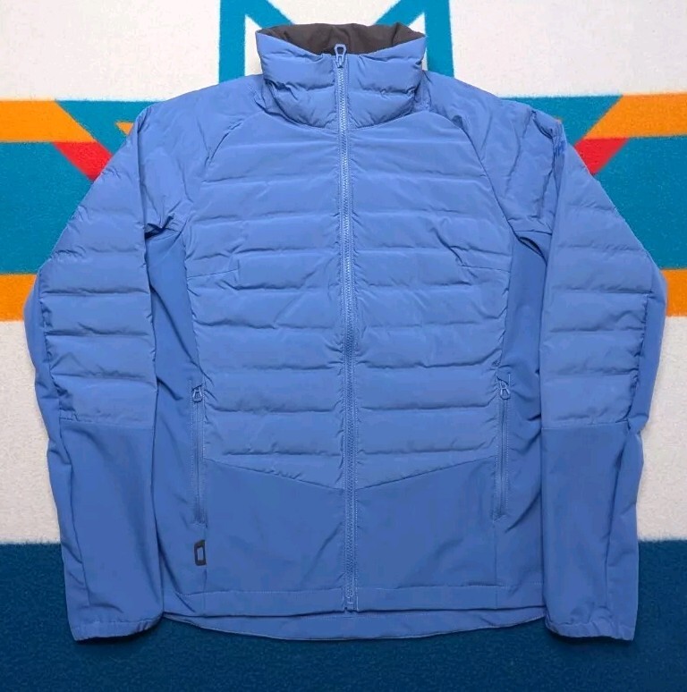 Helly Hansen Hybrid Insulated Puffer Jacket with Full Zip and Pockets - Size Large