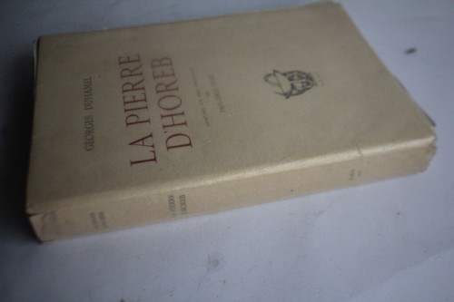 Livre La Pierre dHoreb Georges Duhamel officiel Paul-Émile Colin xylogravure (46117)