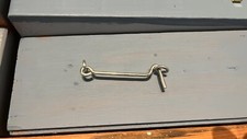 3 Sets of Zinc Plated 3 Inch Wire Cabin Hooks hook and Eye