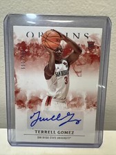 2021-22 Chronicles Draft Picks Origins Rookie Autographs #4 Terrell Gomez 62/199