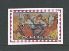 1984 150th Anniversary Edgar Degas  Mini Sheet  Complete MUH/MNH as Issued 