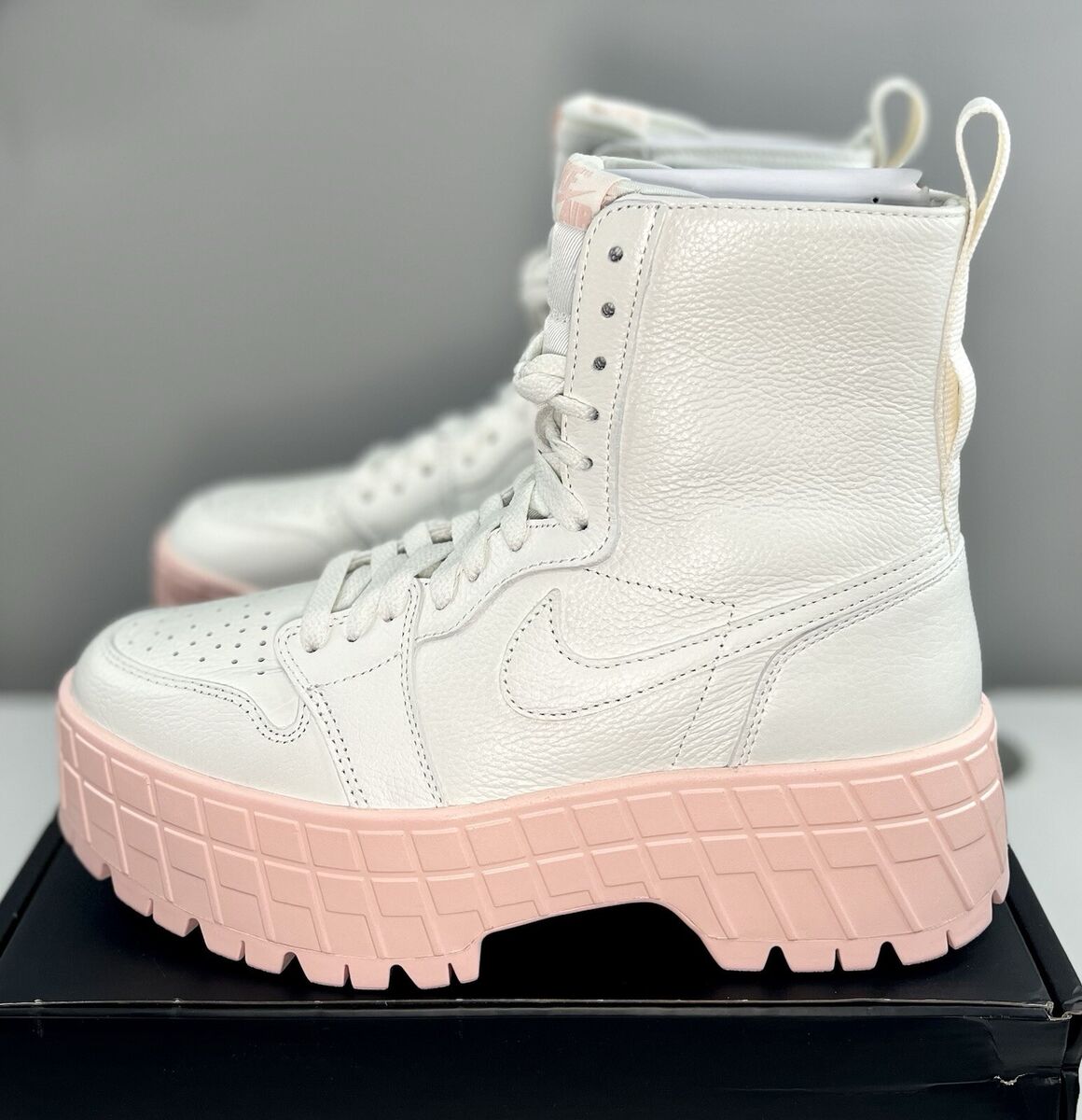 Nike Air Jordan 1 Brooklyn 'Sail/Legend Pink' | Women Sizes Nike Air Jordan 1 Brooklyn 'Sail/Legend Pink' | Women Sizes