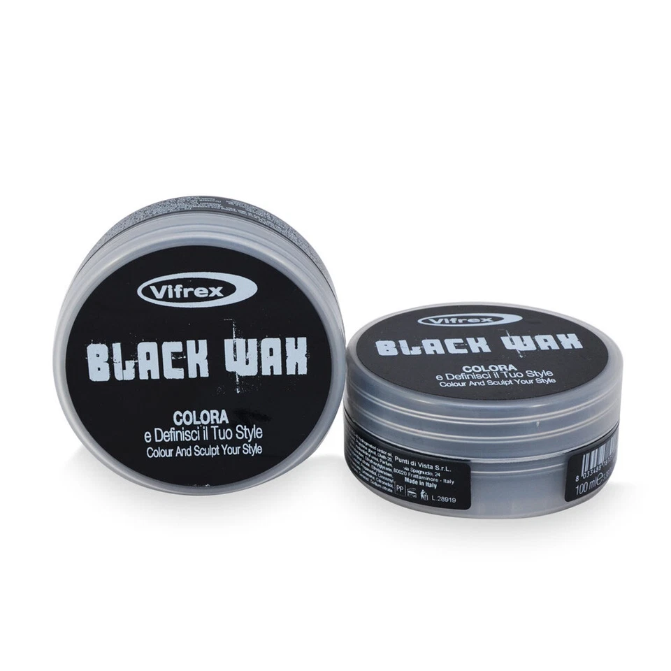 Vifrex Black Wax Cera Nera Per Capelli 100ml