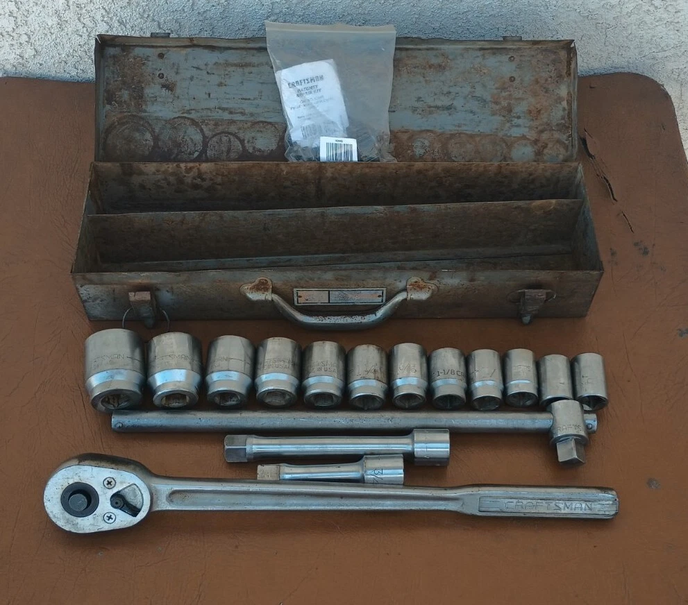 Vintage craftsman socket set deals
