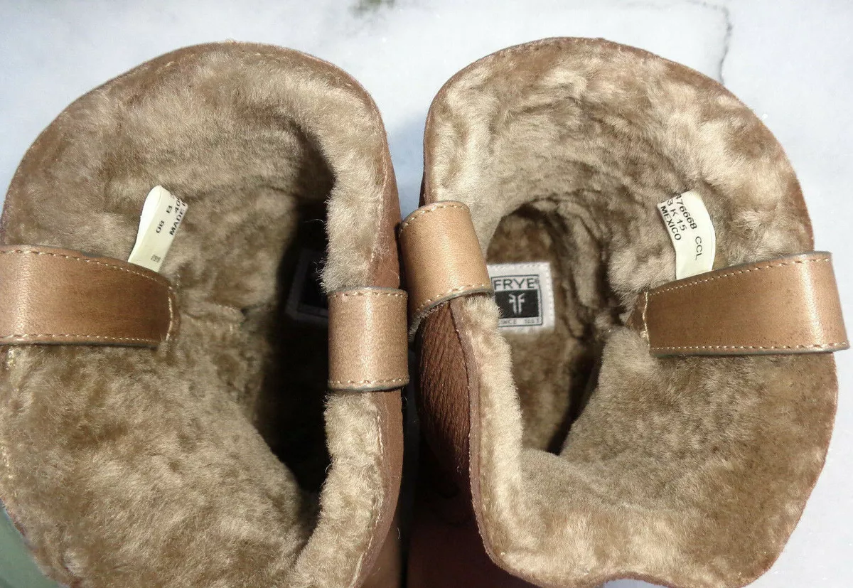 Frye celia sale shearling bootie