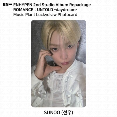 Enhypen Repackage ROMANCE:UNTOLD Daydream Music Plant Lucky Enhypen Repackage ROMANCE:UNTOLD Daydream Music Plant Lucky