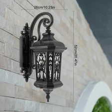 Porch Light Dusk to Dawn Outdoor Exterior Wall Light Fixtures Wall Sconce Garage