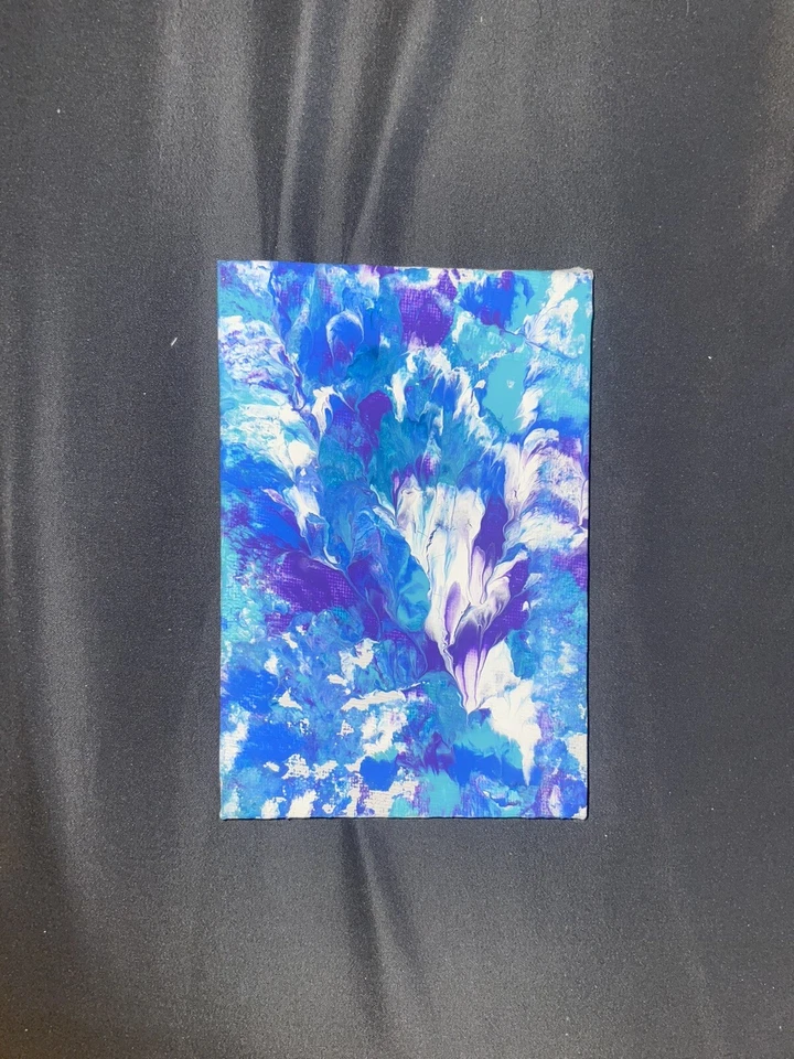 Juego de pintura abstracta original Foto 2 de 2