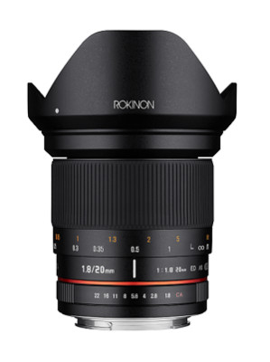 Rokinon 20mm F1.8 Full Frame Wide Angle Lens (Fujifilm X)