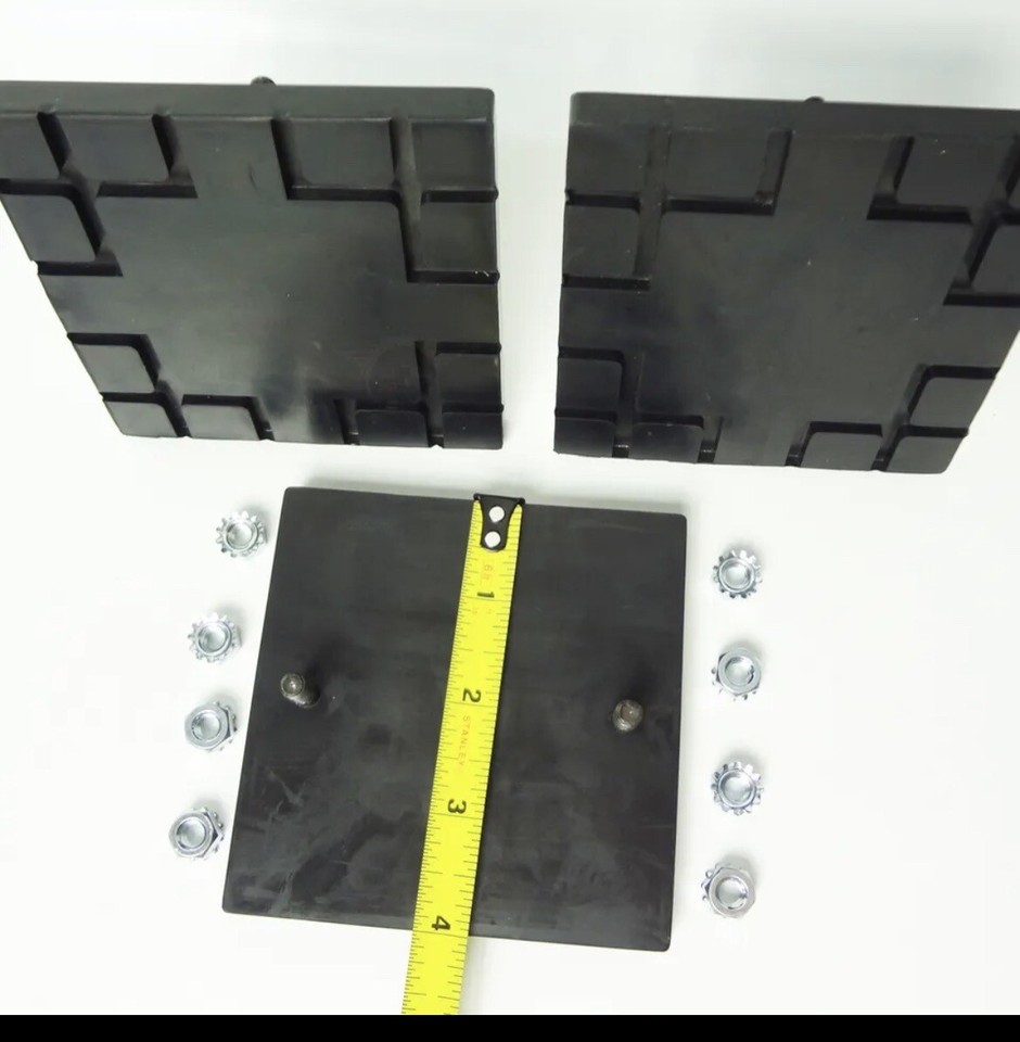 Challenger Lift Square Rubber Lift Pad CL9 CL10 ( Set Of 4 pads and ...
