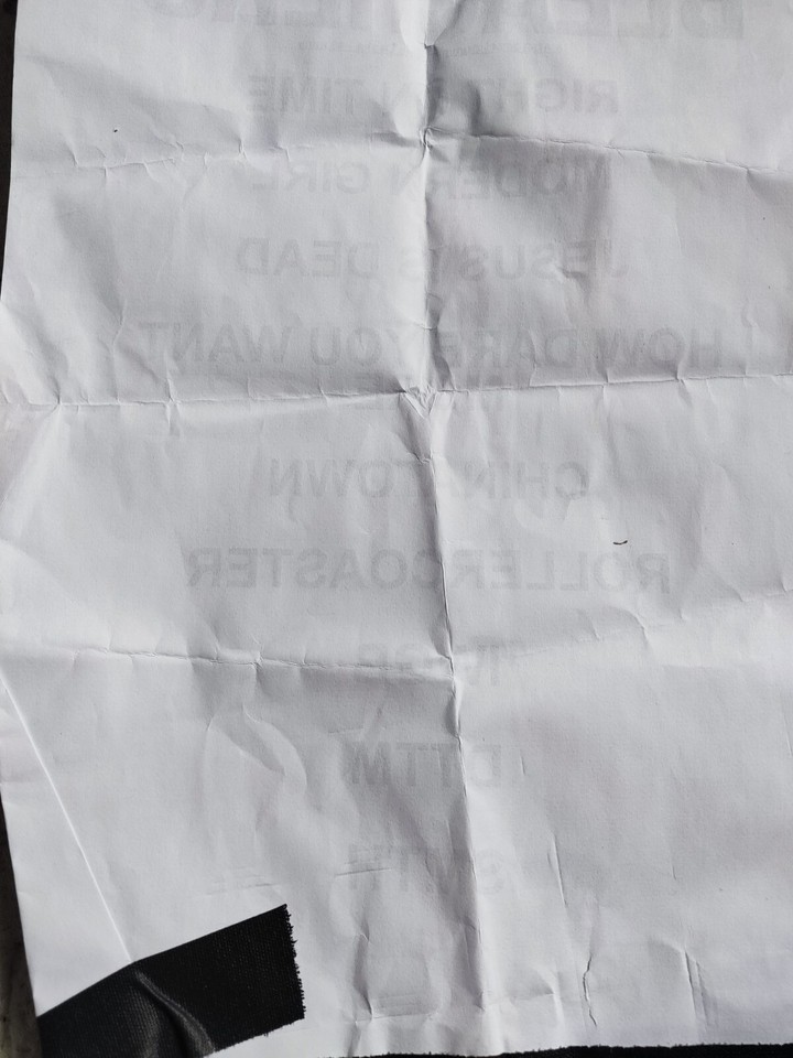 Bleachers Setlist, Summer Sonic, Osaka, 18th August 2024 eBay