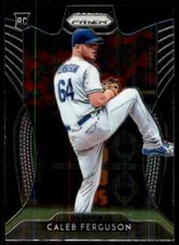 2019 Panini Prizm RC Rookie Caleb Ferguson Los Angeles Dodgers #128