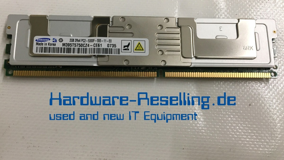 Barrette Mémoire Serveur IBM 2GB PC2-5300F-555 – ECC, Référence 398707-051