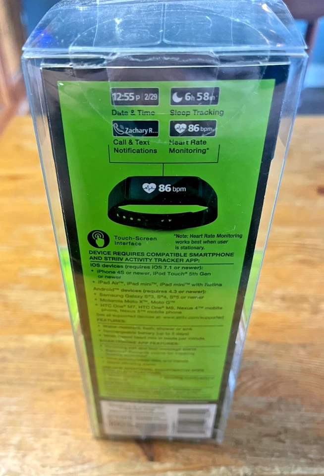 Reloj inteligente Walgreens avanzado rastreador de actividad ritmo cardíaco nuevo en caja Foto 4 de 4