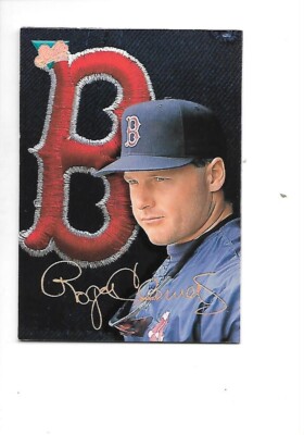 Roger Clemens Leaf Studio 1993 Baseball Card #22 Boston Red Sox