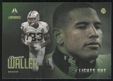 Darren Waller 2021 Panini Luminance Lights Out #LO-11 Las Vegas Raiders