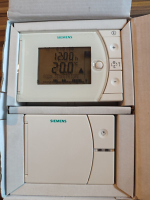 Siemens REV24RF/SET Room thermostat with 2-point control and 7-day time switch