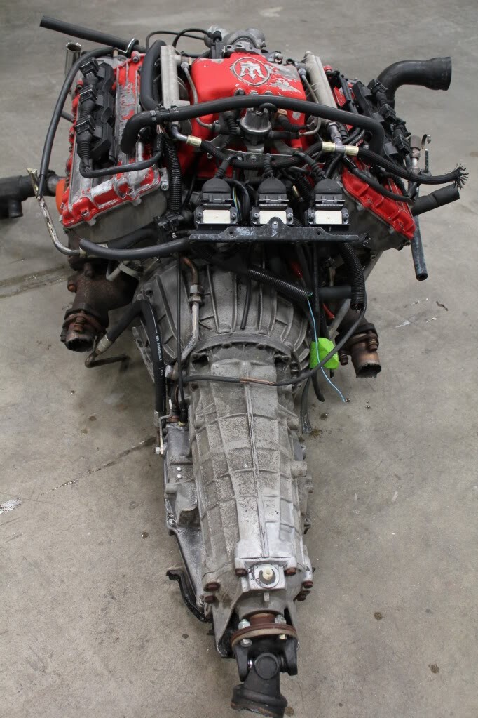 96 Maserati Quattroporte V6 2.8L 24V AM574 Twin Turbo Engine auto Transmission