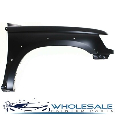 Left Front Fender For Toyota 4Runner 1996-2002 – Primed Steel, With Fender Flare Holes, 6 Cylinder