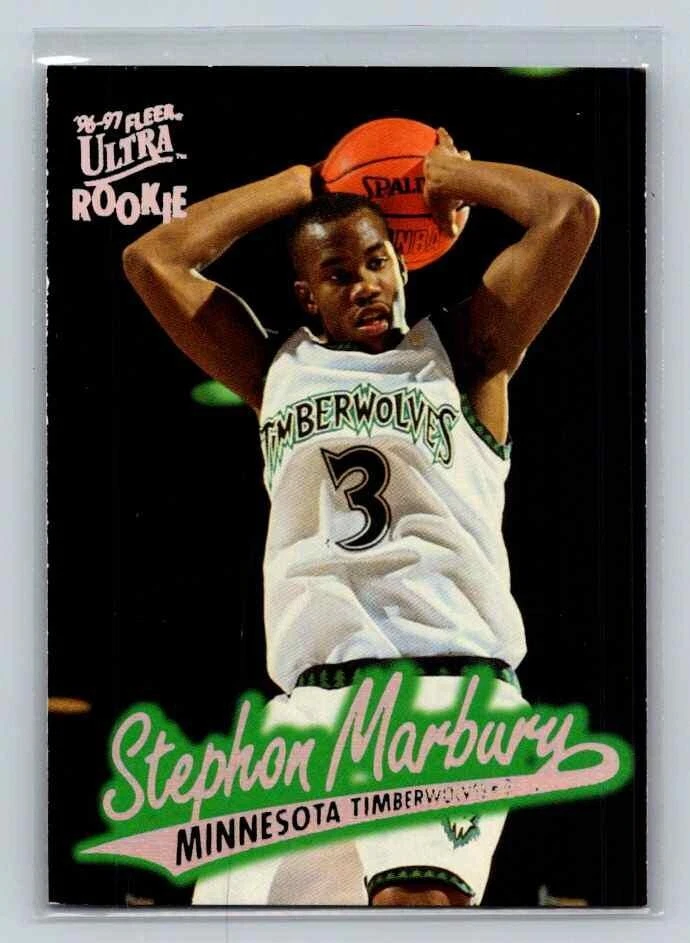 Fleer Stephon Marbury Basketball Sports Trading Card Singles