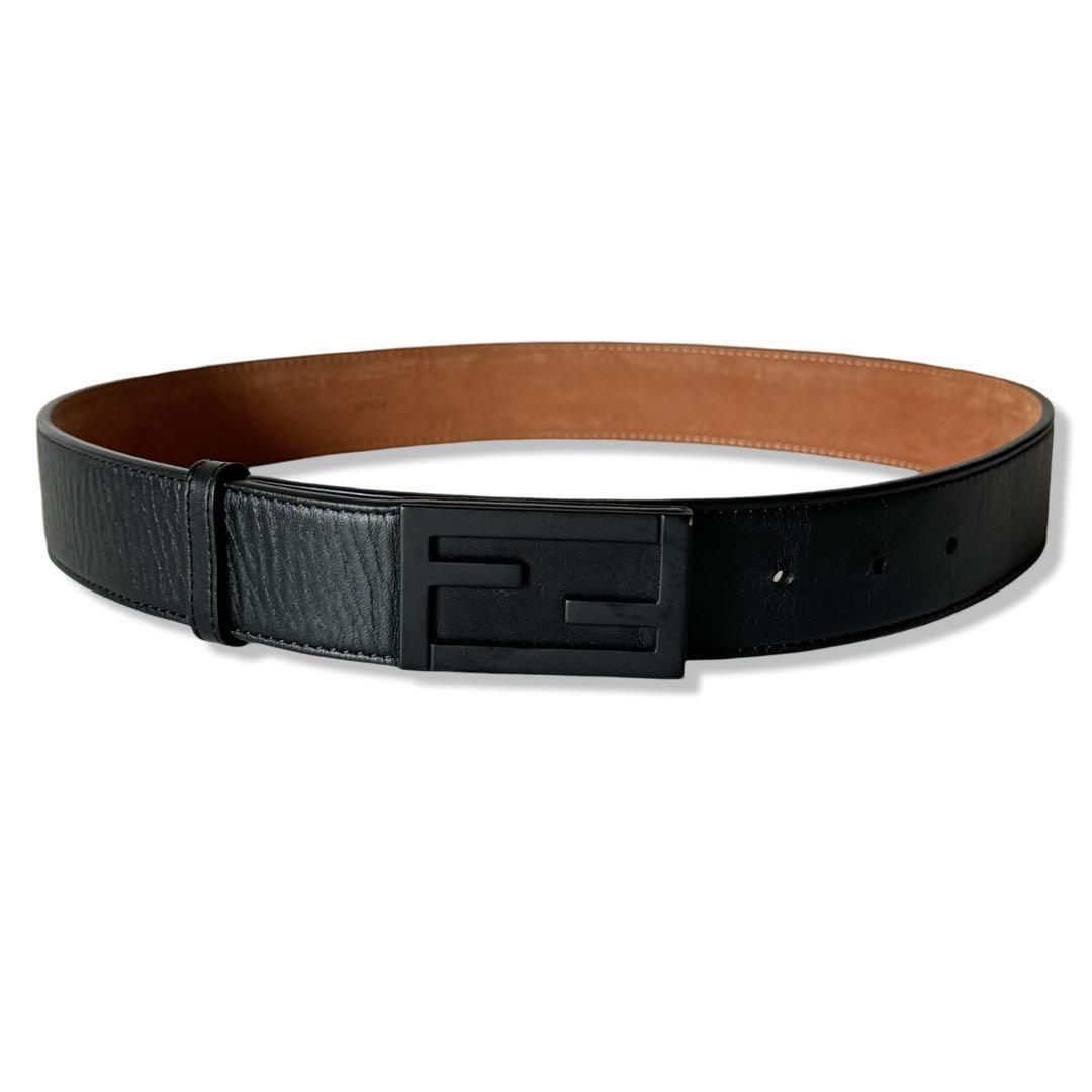 FENDI Black Leather FF 85 Belt for Men Authentic and Rare | eBay FENDI Black Leather FF 85 Belt for Men Authentic and Rare | eBay