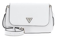 Guess Meridian Flap Crossbody Bag Schultertasche Tasche Stone Creme Neu