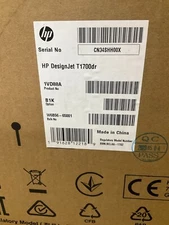 HP DesignJet T1700DR 44" 1VD88A#B1K PostScript Printer New Sealed ✅❤️️✅❤️️