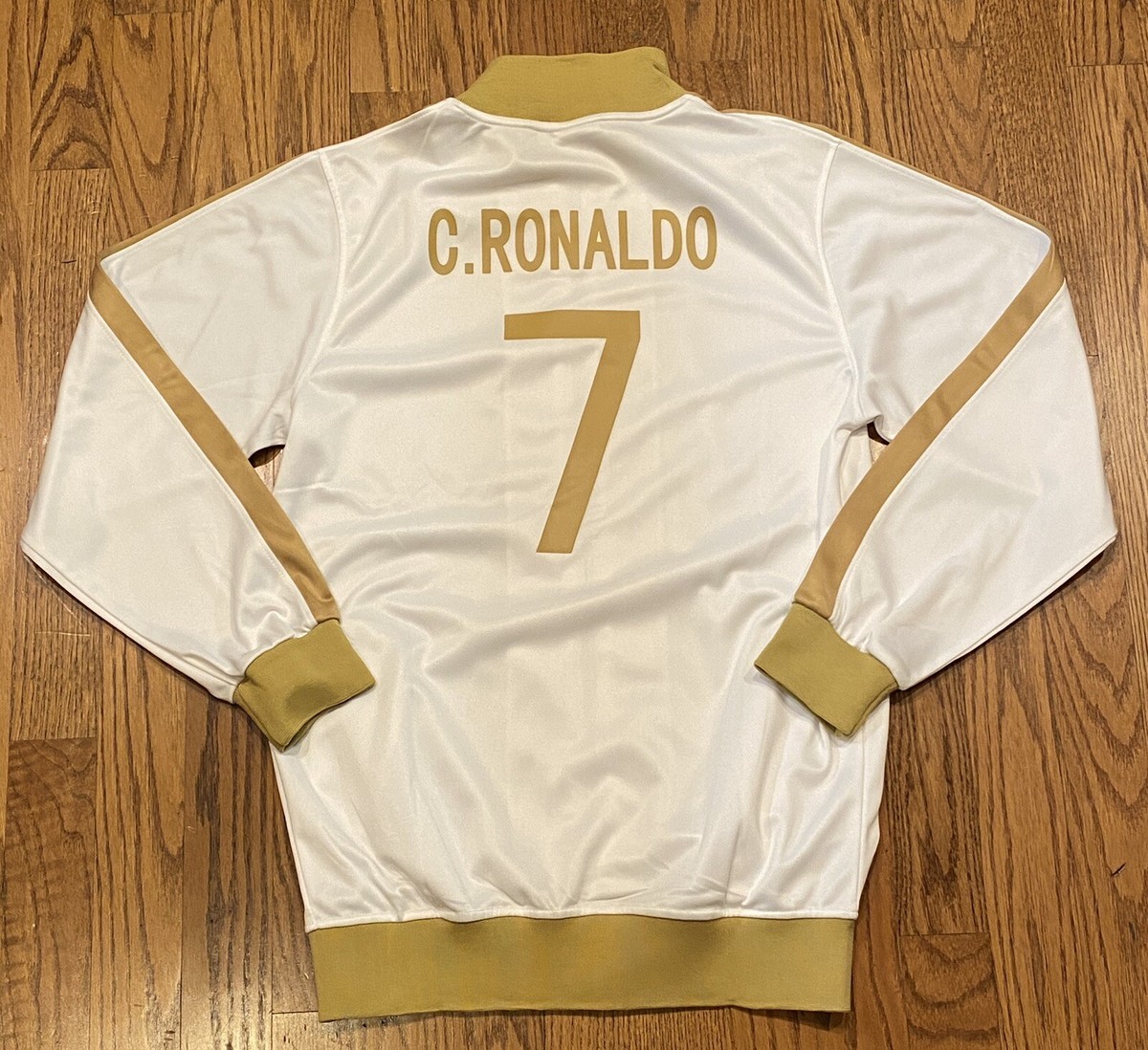 Custom Made Cristiano Ronaldo #7 For Love of Soccer Zip Up Sweater