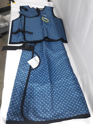 BAR RAY X-Ray Apron, Cost Crunch Bib Collar, And Skirt (Monogramed Theatre)