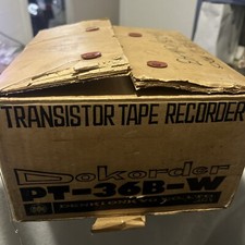 Dokorder Transistor Tape Recorder Reel To Reel Pt-36b Denki Onkyo