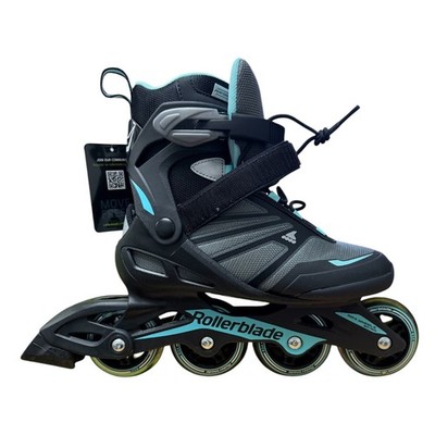 Rollerblade Zetrablade W Damen-Inline Skates Schwarz-Blau Größe 38 Inliner