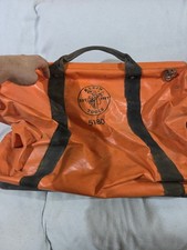 Klein Tools XL Nylon Equipment Bag Orange 5180 USA Made 24" x 10" x 18"