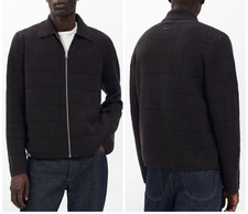 NWT Rag & Bone Window Pane Melrose Zip Up Swe...