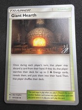 Giant Hearth 197/236 Uncommon Unified Minds Pokemon 2019