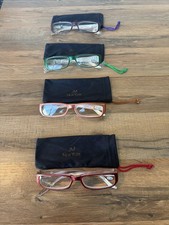 JM New York Reading Glasses +3.50 Lot Of 4 NEW Red Orange Green Purple Spring