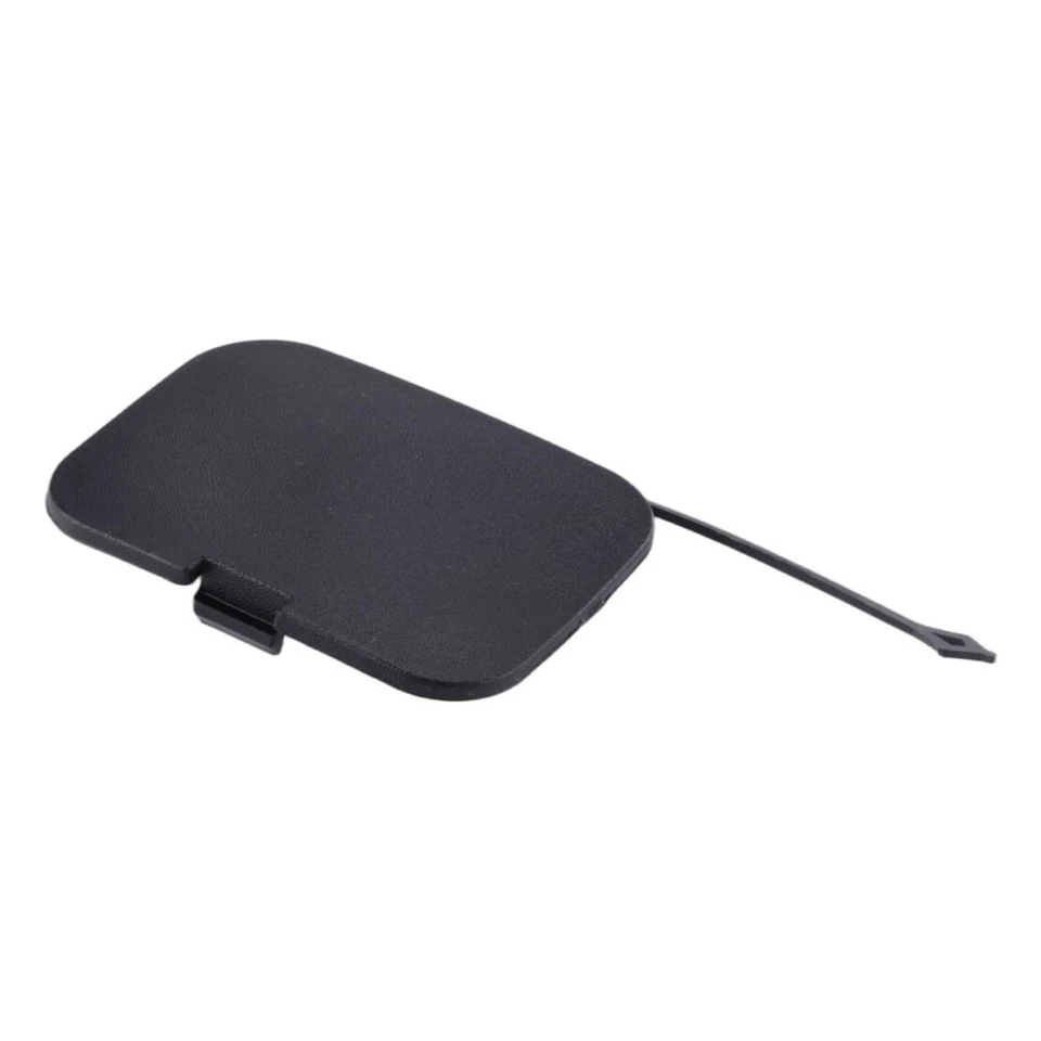 Cubierta de tapa de ojo de gancho de remolque para parachoques delantero apta para Peugeot Boxer Fiat Ducato negra Foto 2 de 4