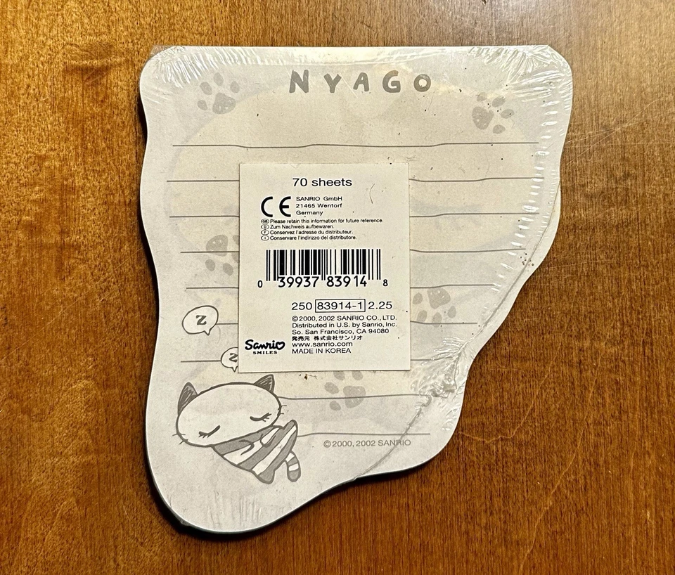 Vintage Nyago 70 Sheet Note Pad - Image 2 of 2